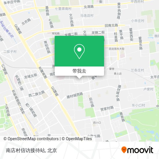 南店村信访接待站地图