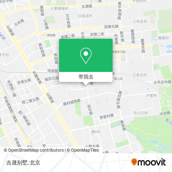 吉晟别墅地图