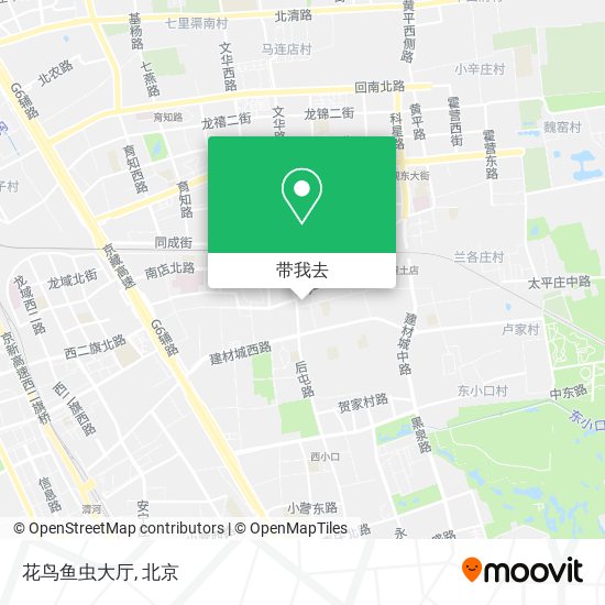 花鸟鱼虫大厅地图