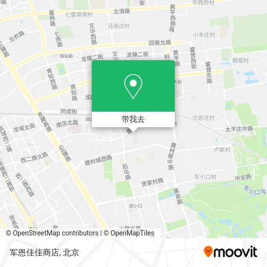 军恩佳佳商店地图