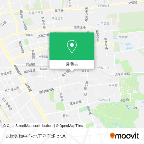 龙旗购物中心-地下停车场地图