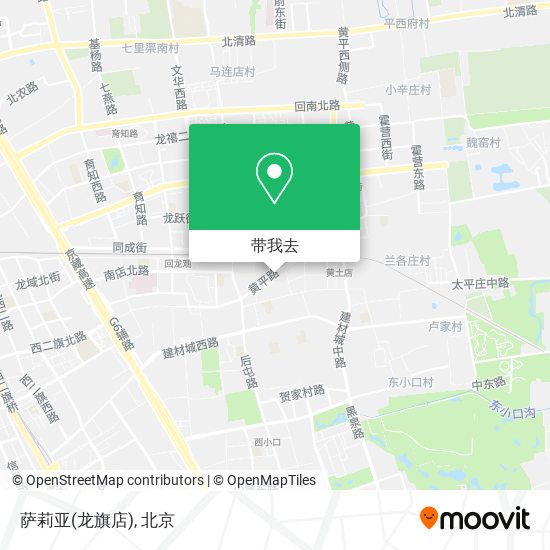 萨莉亚(龙旗店)地图