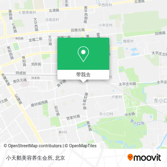 小天鹅美容养生会所地图