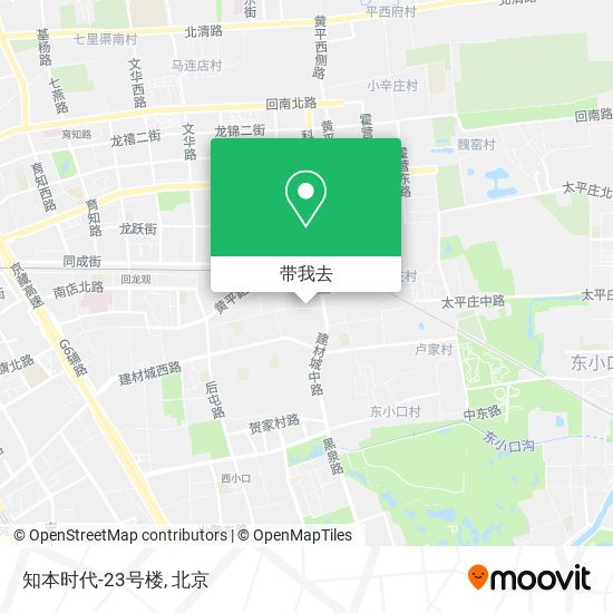 知本时代-23号楼地图