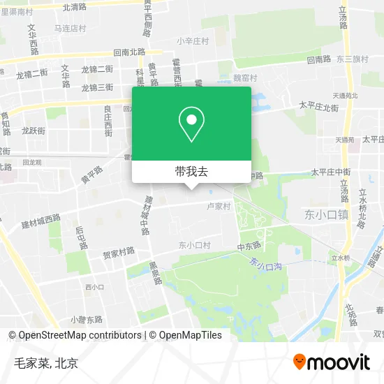 毛家菜地图