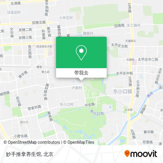 妙手推拿养生馆地图