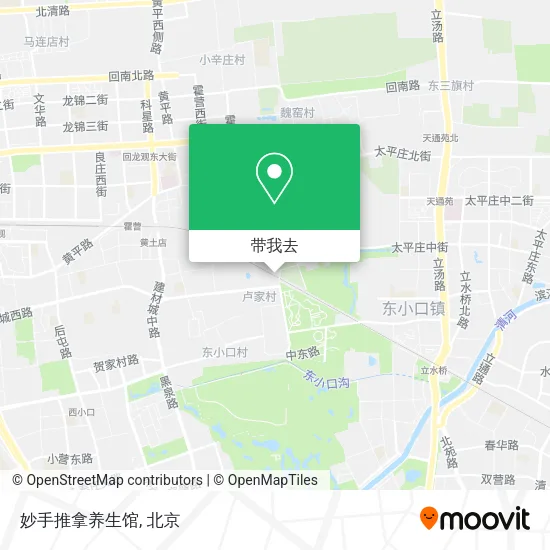 妙手推拿养生馆地图