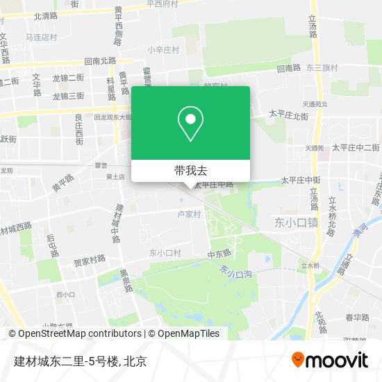 建材城东二里-5号楼地图