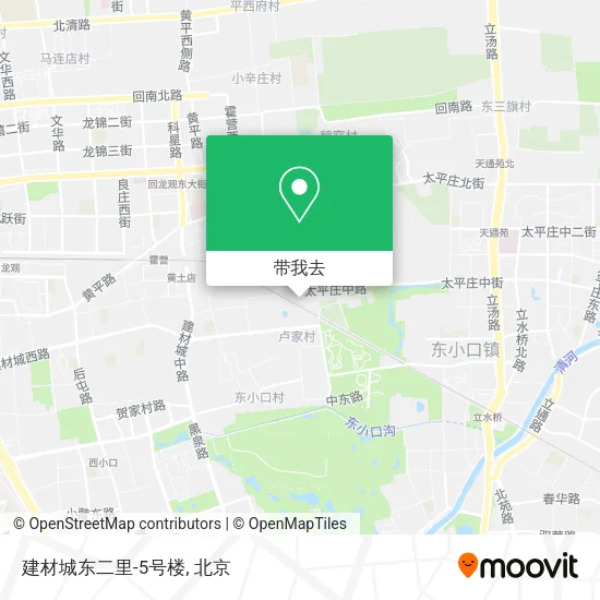 建材城东二里-5号楼地图