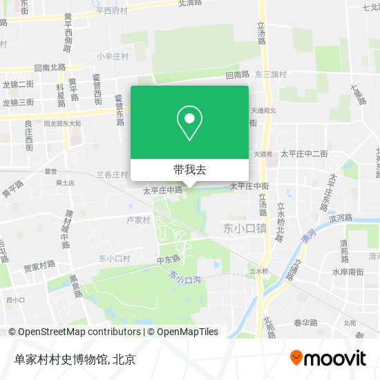 单家村村史博物馆地图