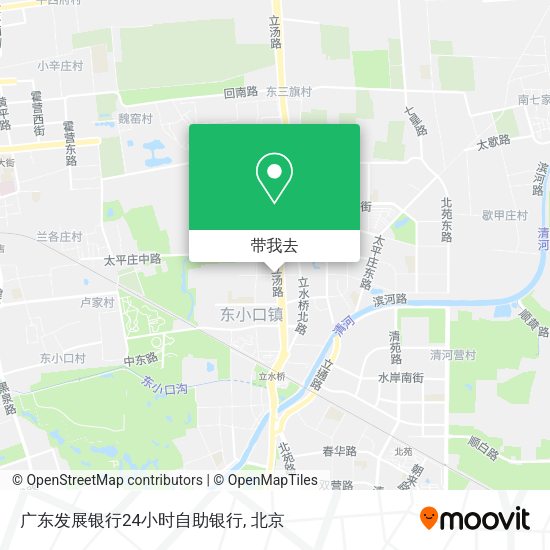 广东发展银行24小时自助银行地图