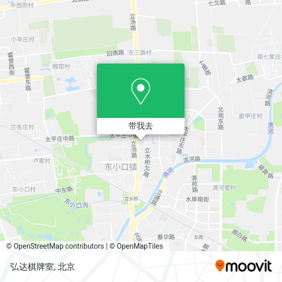 弘达棋牌室地图