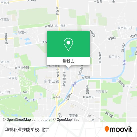 华誉职业技能学校地图