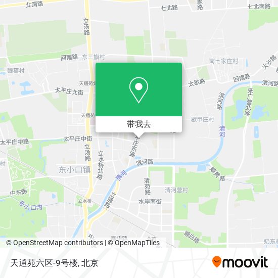天通苑六区-9号楼地图