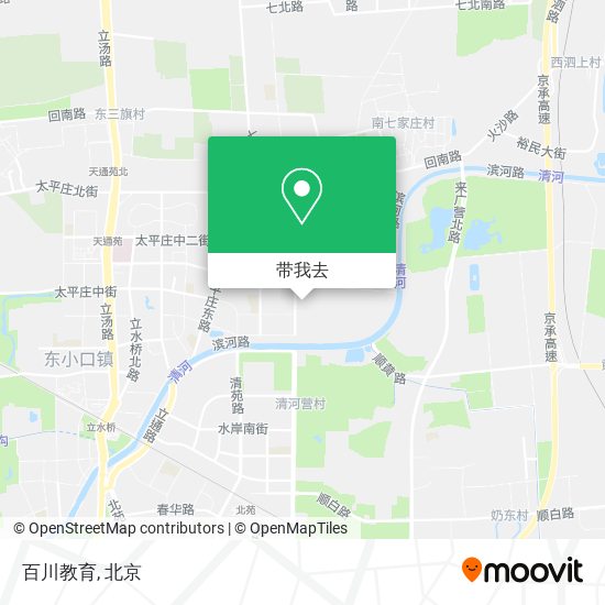 百川教育地图
