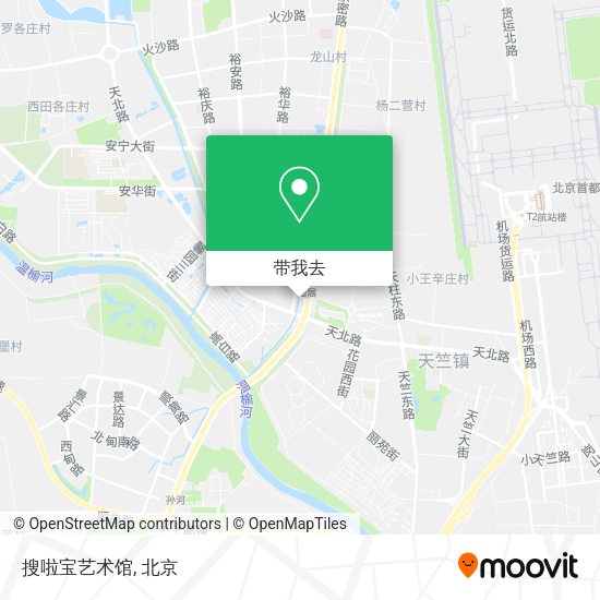 搜啦宝艺术馆地图