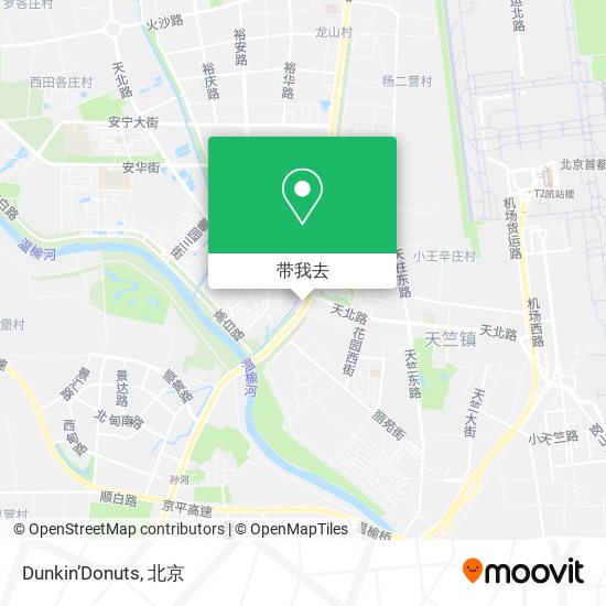 Dunkin’Donuts地图