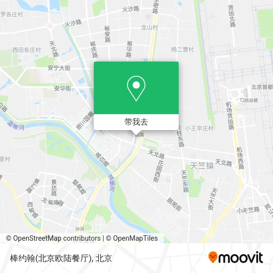 棒约翰(北京欧陆餐厅)地图