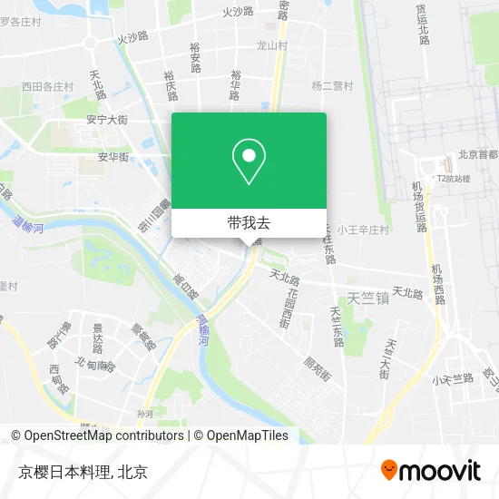 京樱日本料理地图