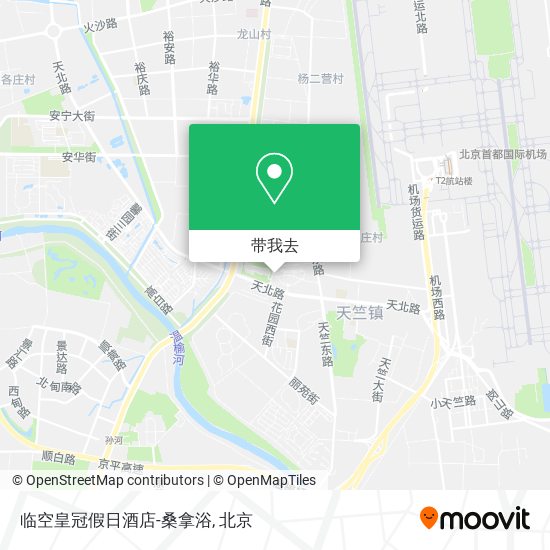 临空皇冠假日酒店-桑拿浴地图