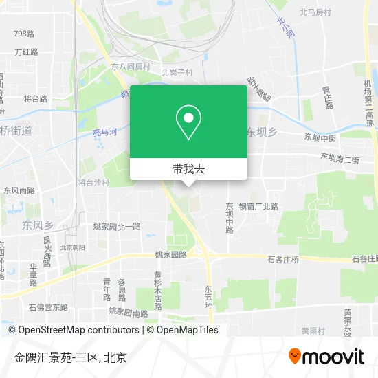 金隅汇景苑-三区地图