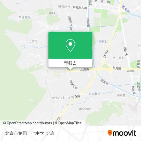 北京市第四十七中学地图