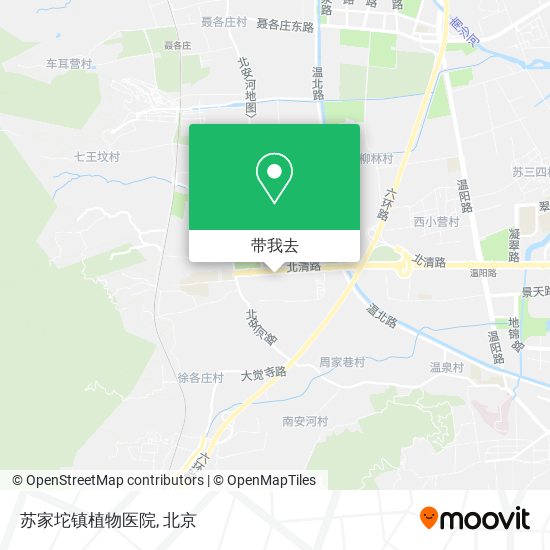 苏家坨镇植物医院地图