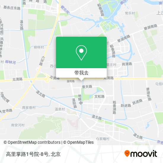 高里掌路1号院-8号地图