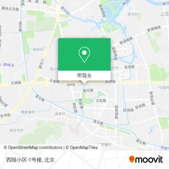 西颐小区-1号楼地图
