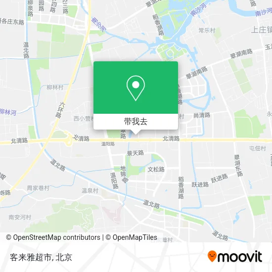客来雅超市地图