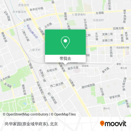 尚华家园(原金域华府东)地图
