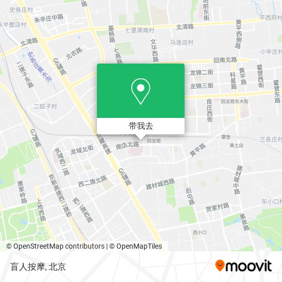 盲人按摩地图