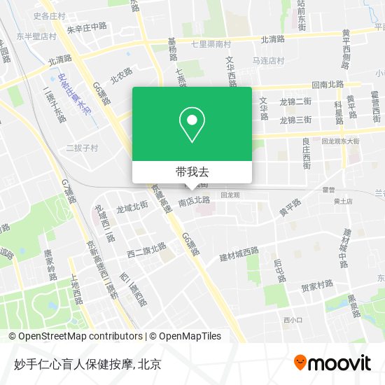 妙手仁心盲人保健按摩地图