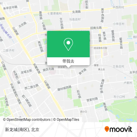 新龙城(南区)地图