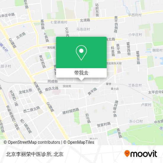 北京李丽荣中医诊所地图