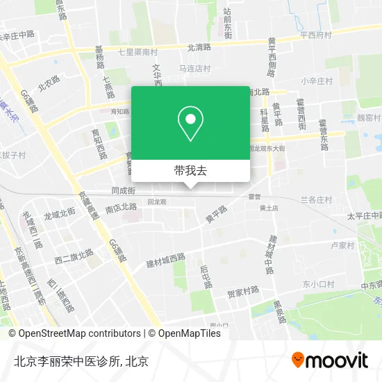 北京李丽荣中医诊所地图