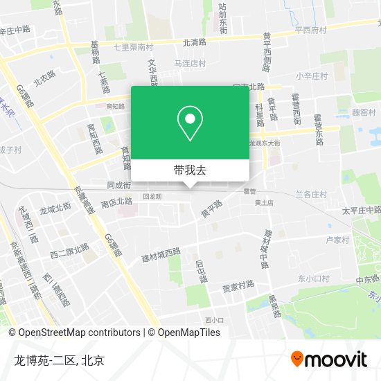 龙博苑-二区地图