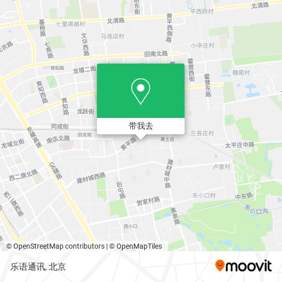 乐语通讯地图