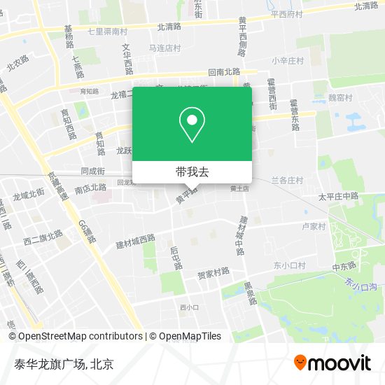 泰华龙旗广场地图