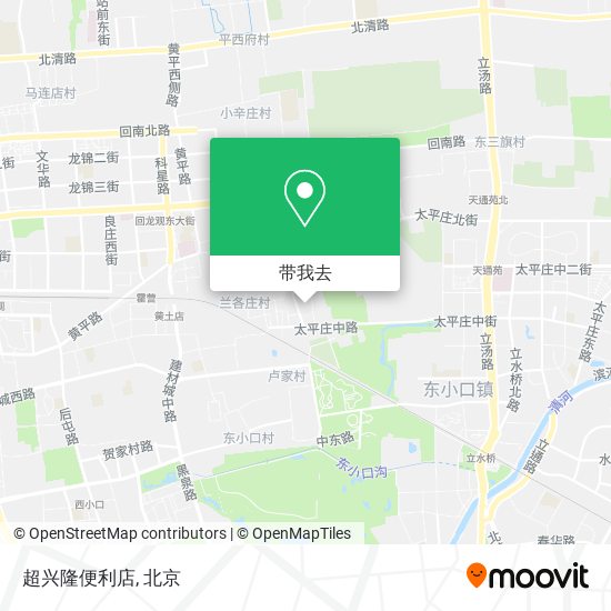 超兴隆便利店地图