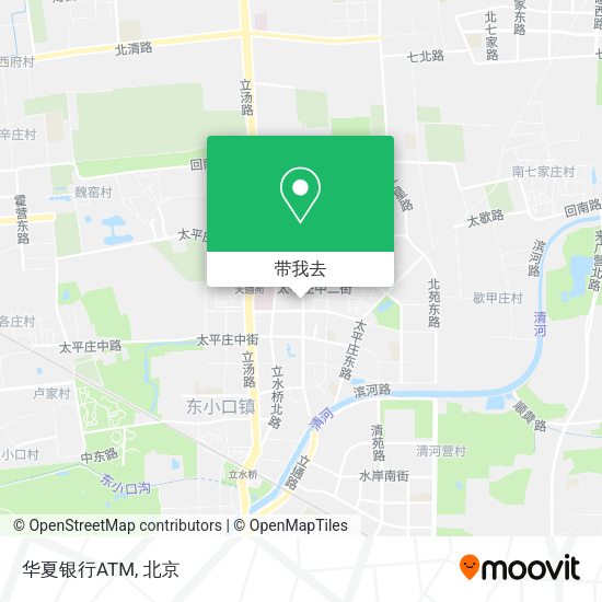 华夏银行ATM地图