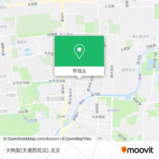 大鸭梨(天通西苑店)地图