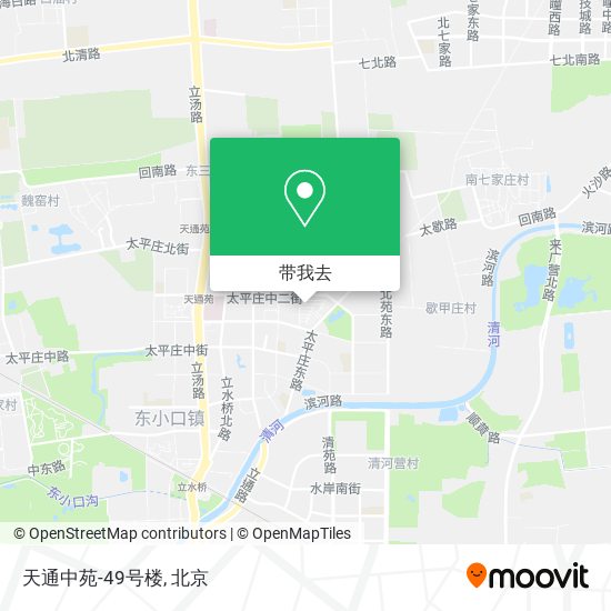 天通中苑-49号楼地图
