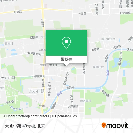 天通中苑-49号楼地图