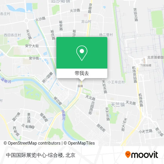 中国国际展览中心-综合楼地图