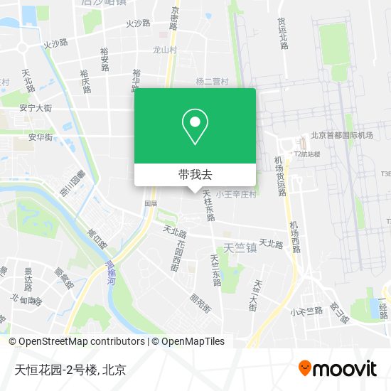 天恒花园-2号楼地图