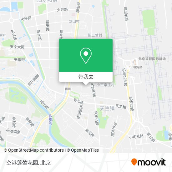 空港莲竺花园地图