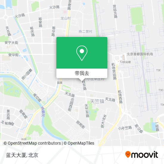 蓝天大厦地图