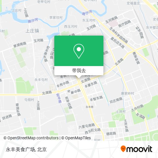永丰美食广场地图