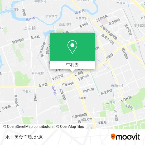 永丰美食广场地图